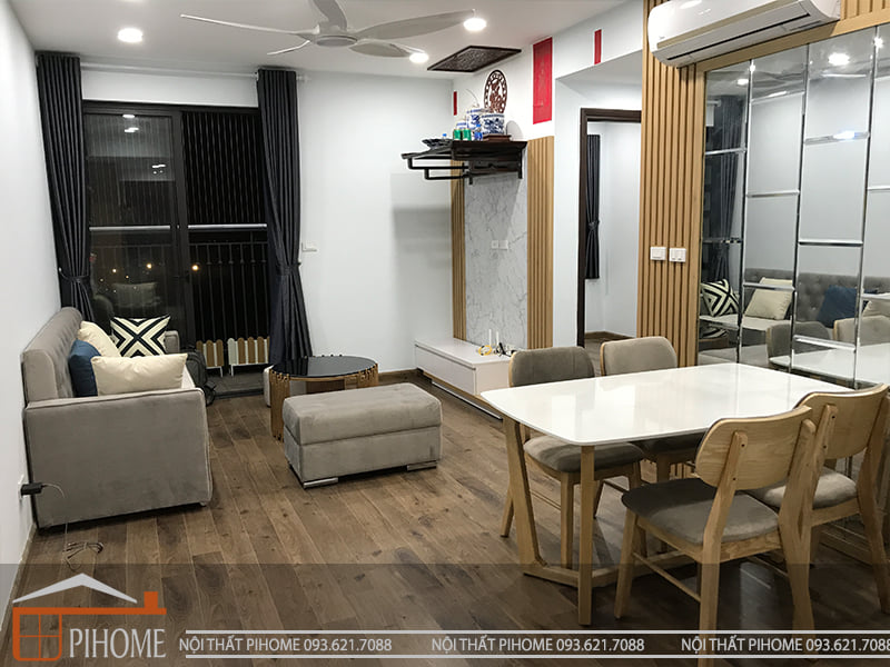 Thiết kế hoàn thiện nội thất chung cư Hateco Cổ Nhuế